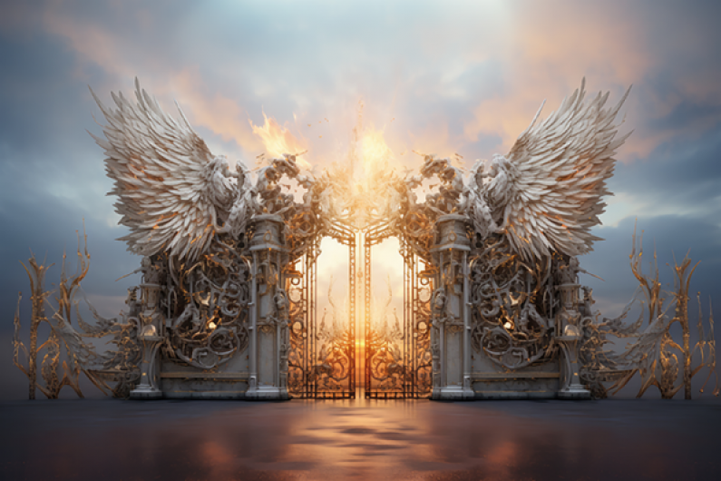La Puerta de Cristal del Cielo por Bryan Craig
